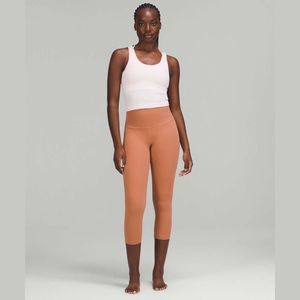 Lululemon Align High-Rise 23” Crop Leggings Dusty Clay Size 6